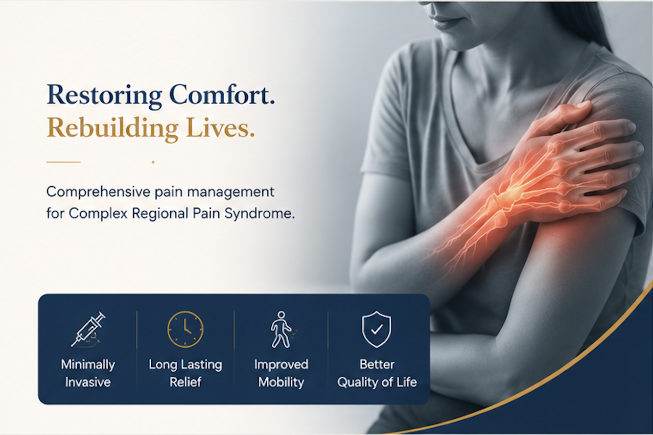 CRPS pain relief and function restoration treatment in Jaipur