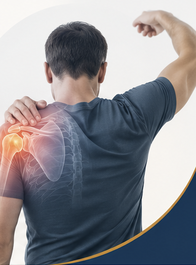 Frozen shoulder targeted treatment to relieve pain and restore movement in Jaipur