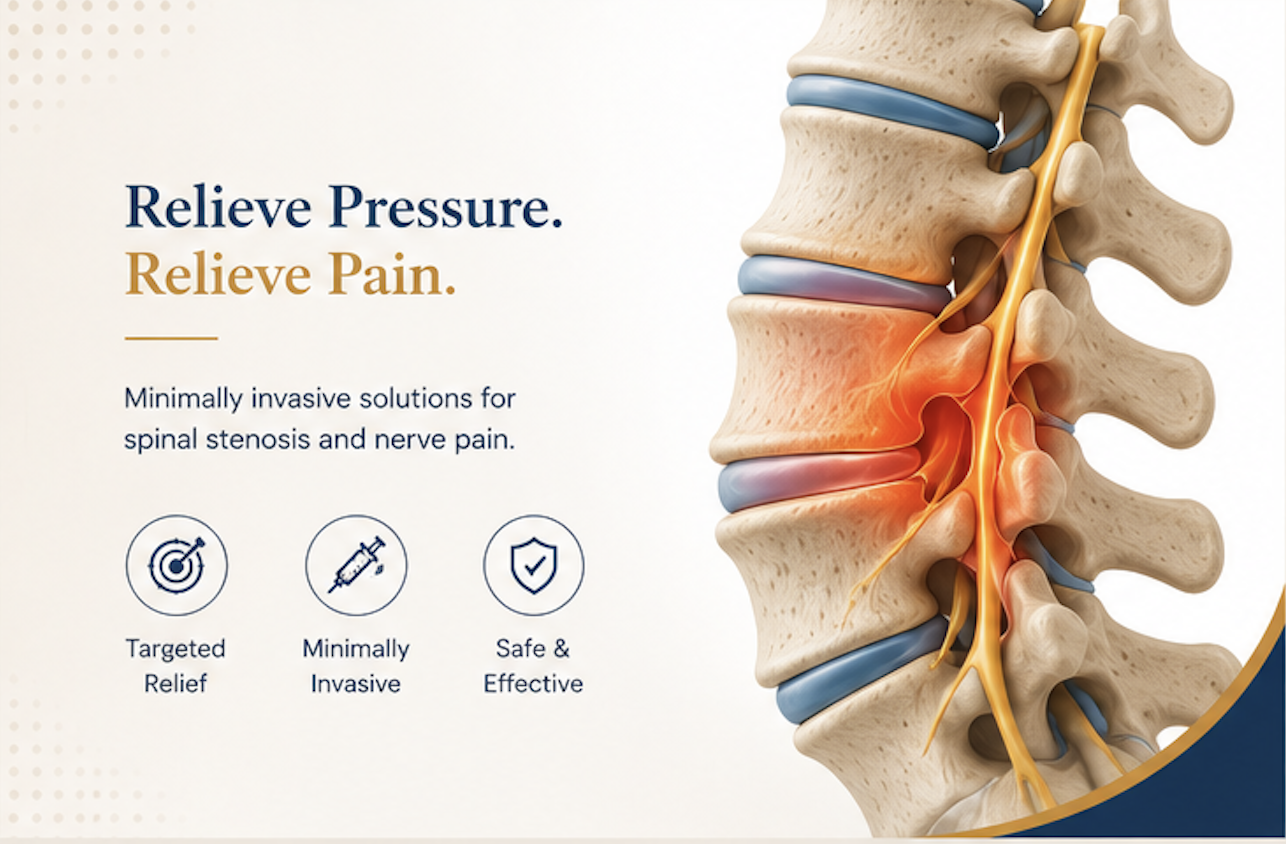 Minimally invasive spinal stenosis and nerve pain treatment in Jaipur